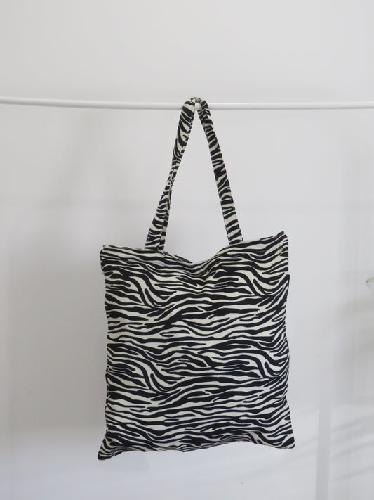 Tote bag cebra