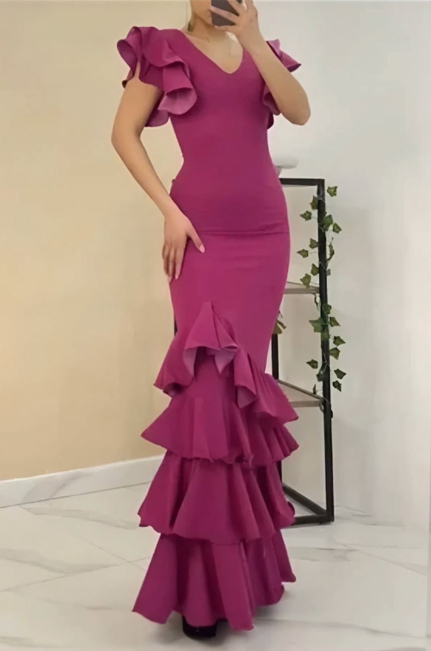 Traje Abril sin mangas