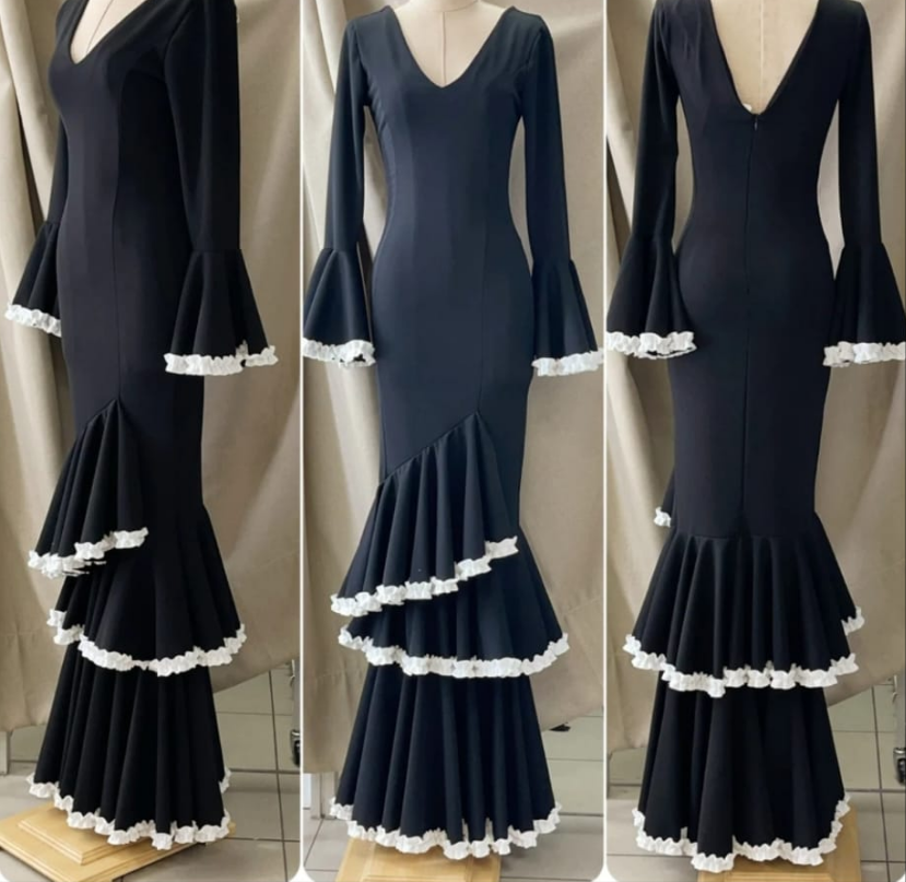 Traje Trinidad Bicolor