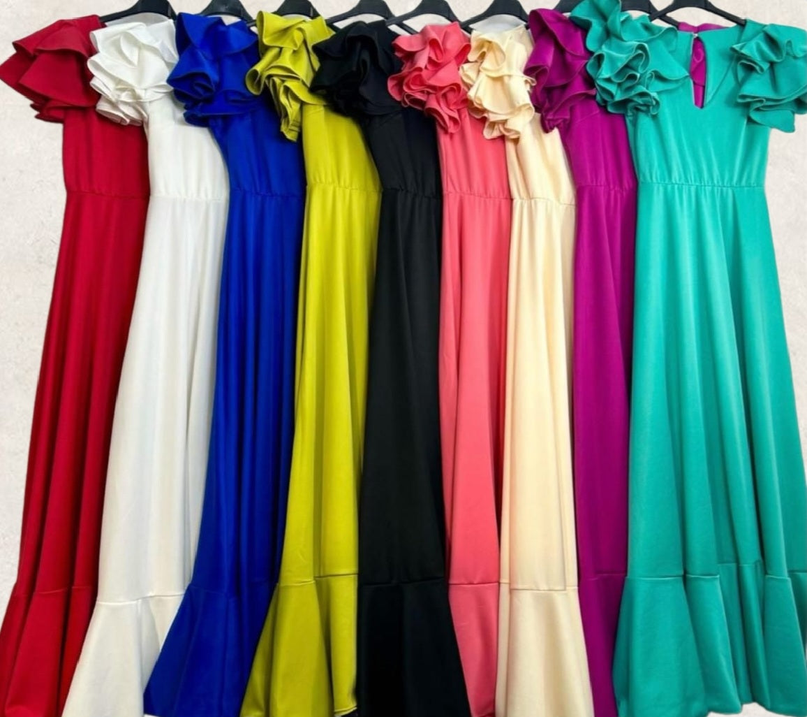 Bata flamenca Victoria (lisa)