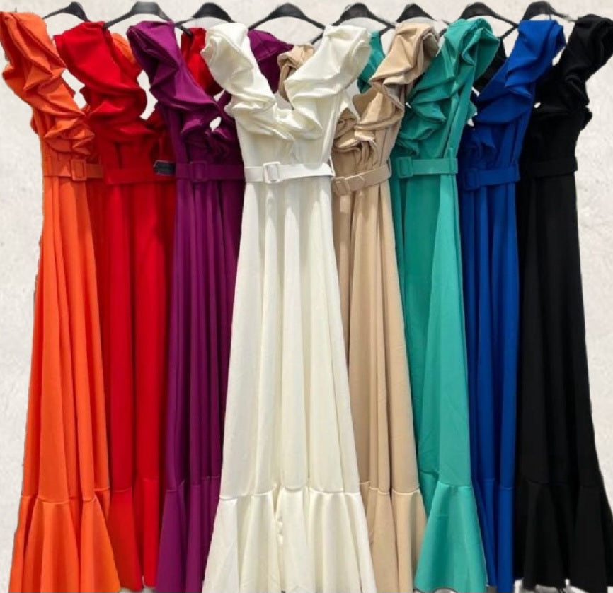 Bata flamenca cinturón