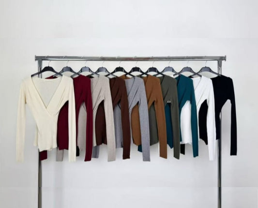 Camiseta básica abierta