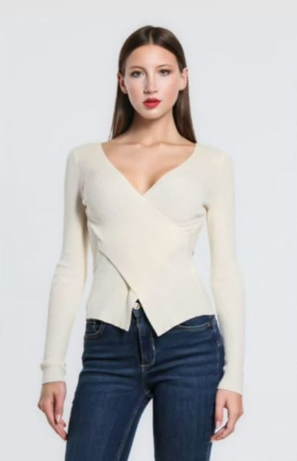 Camiseta básica abierta