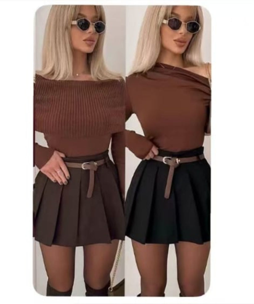 Mini falda pantalón