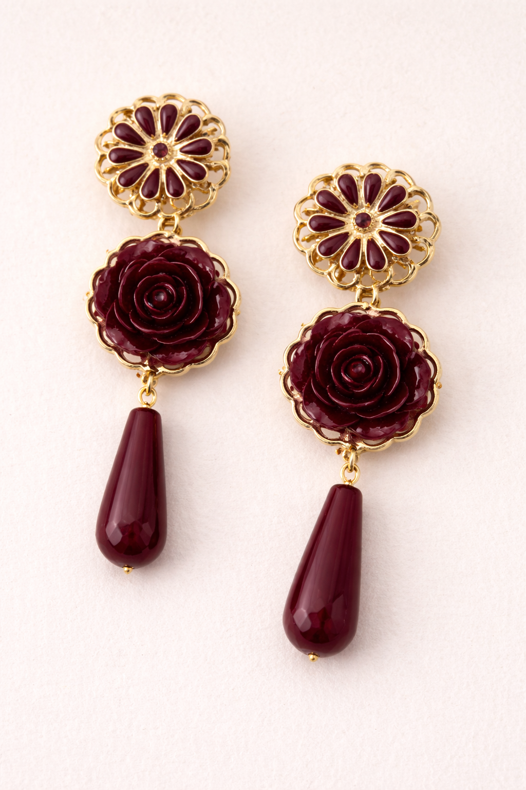 Pendientes Flora
