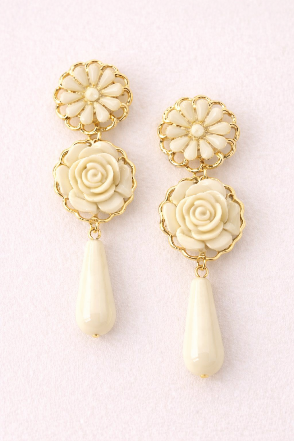 Pendientes Flora
