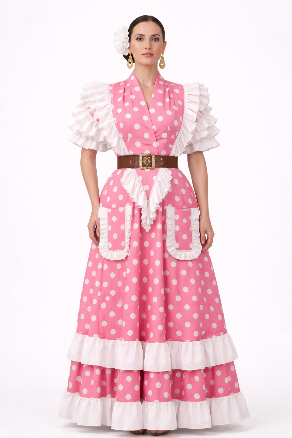 Conjunto Falda y Piquillo - Lunares