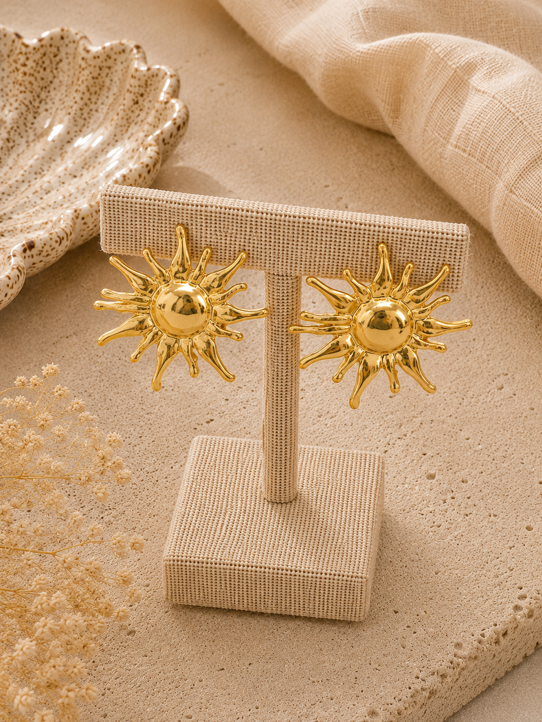 Pendientes Sol
