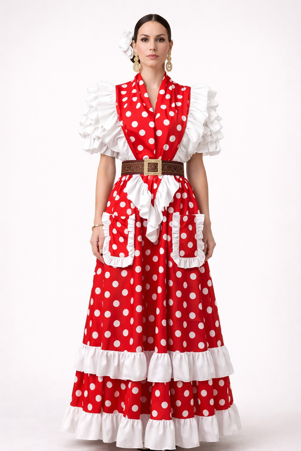 Conjunto Falda y Piquillo - Lunares