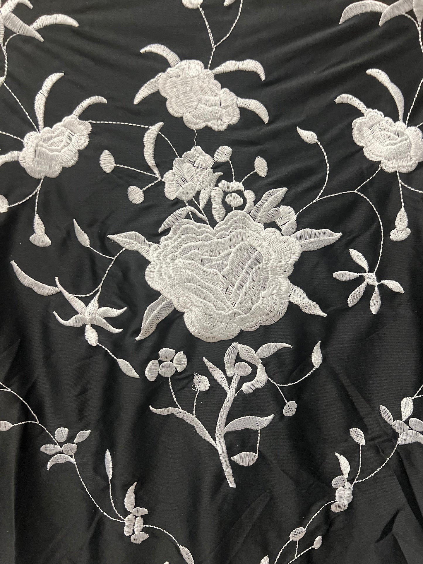 Mantoncillo Clavel (doble fleco)