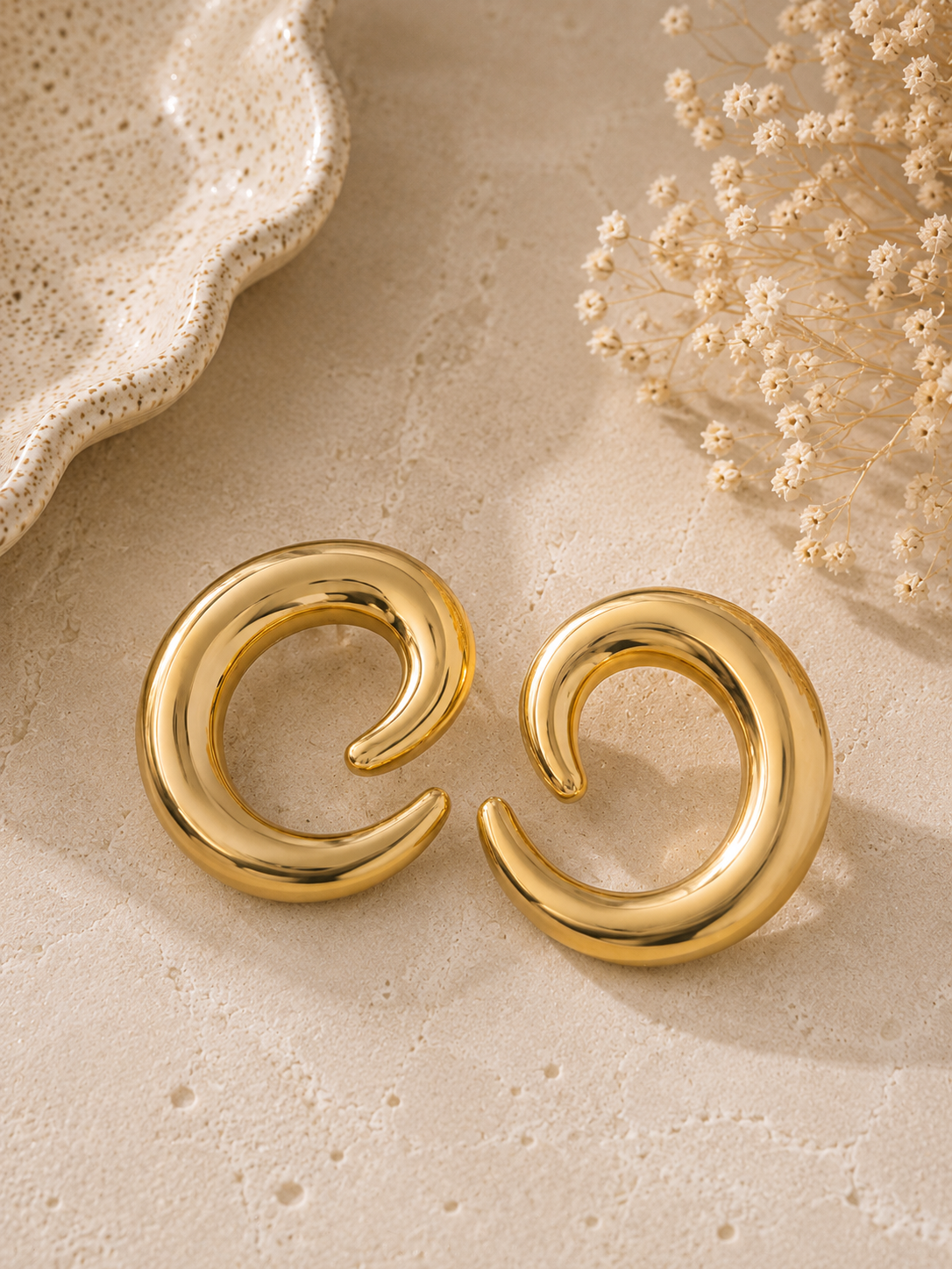 Pendientes Espiral
