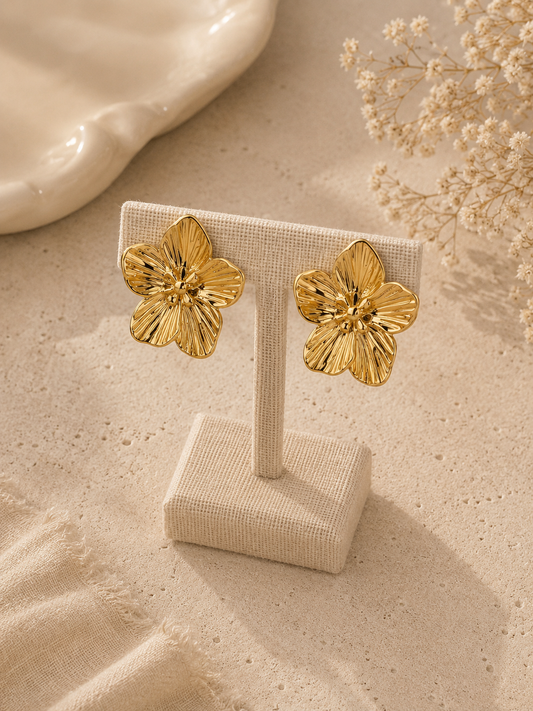 Pendientes Hibisco