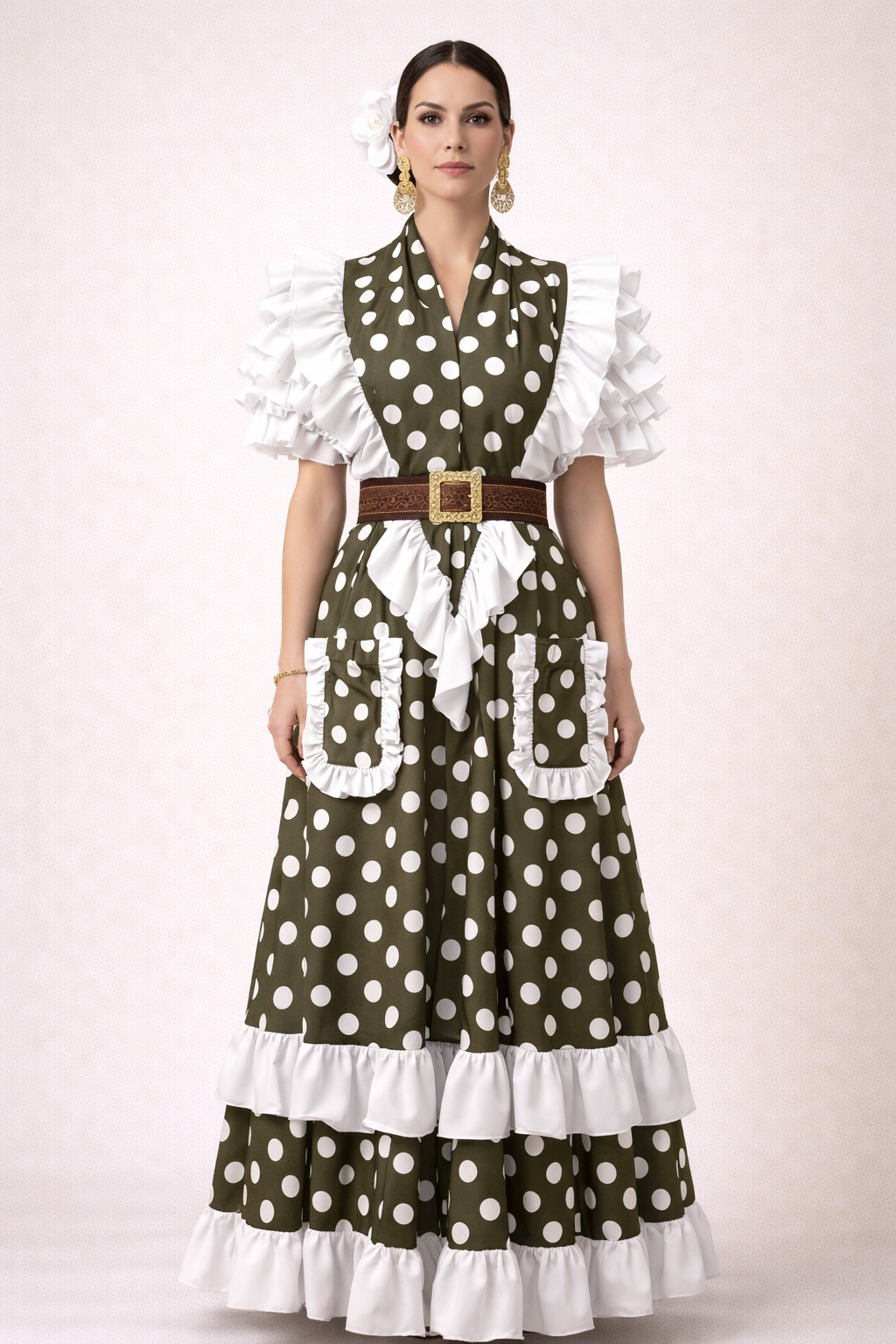 Conjunto Falda y Piquillo - Lunares