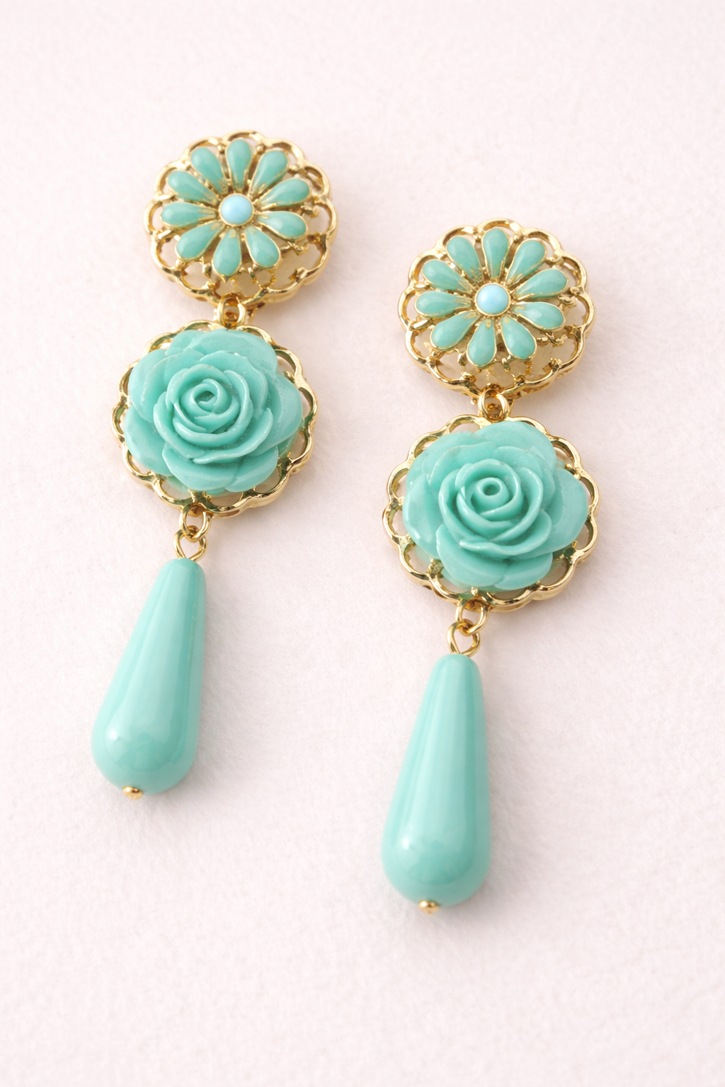 Pendientes Flora