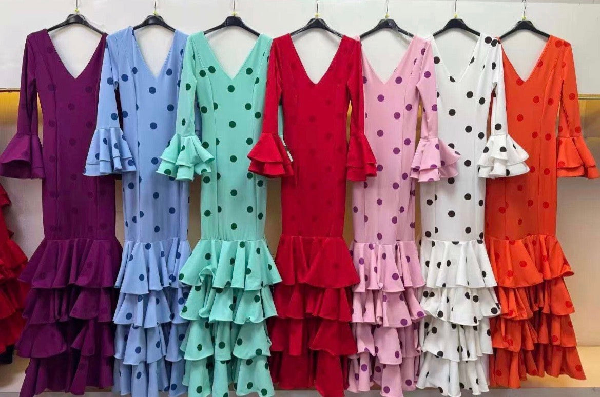 Traje Lirio lunares