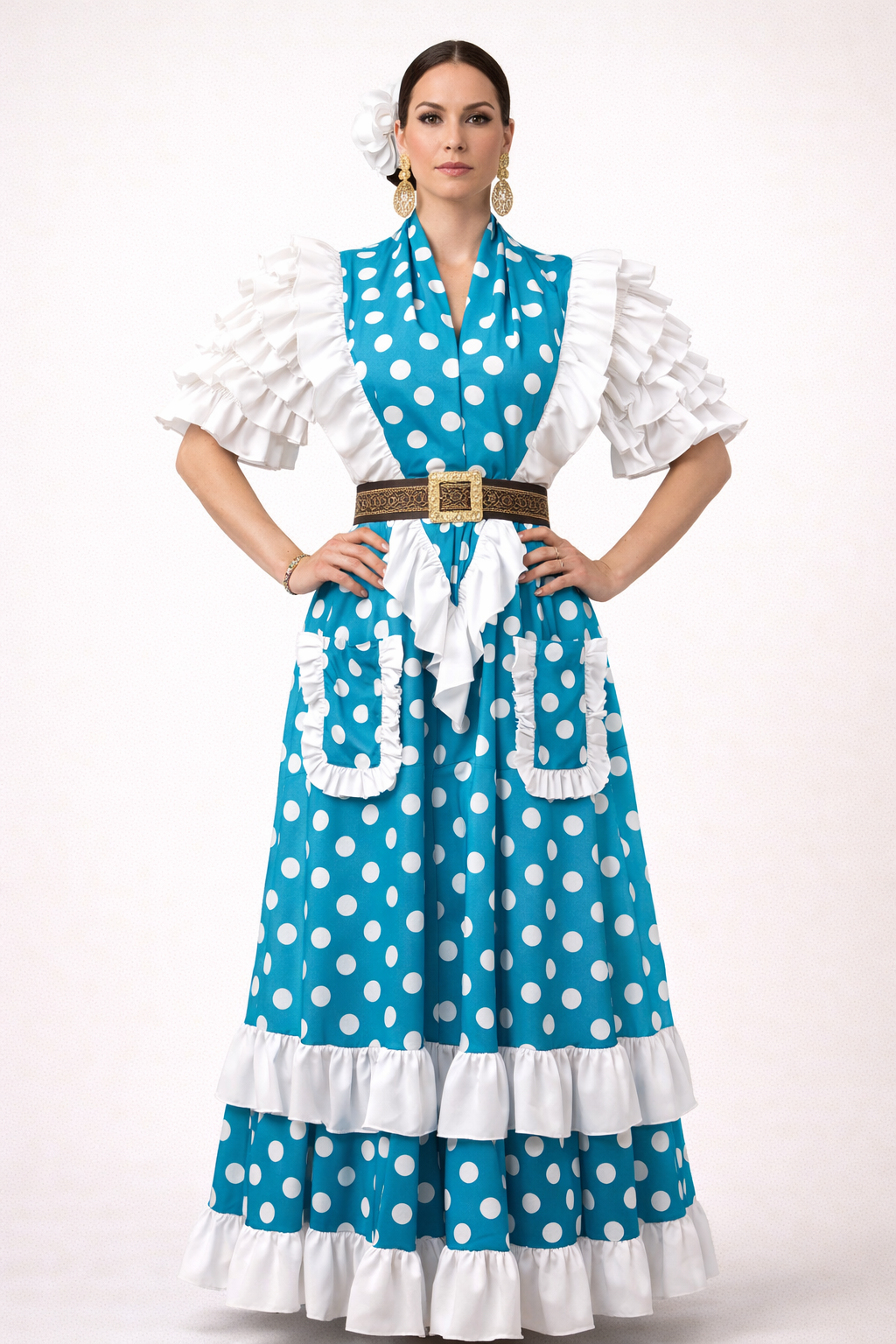 Conjunto Falda y Piquillo - Lunares