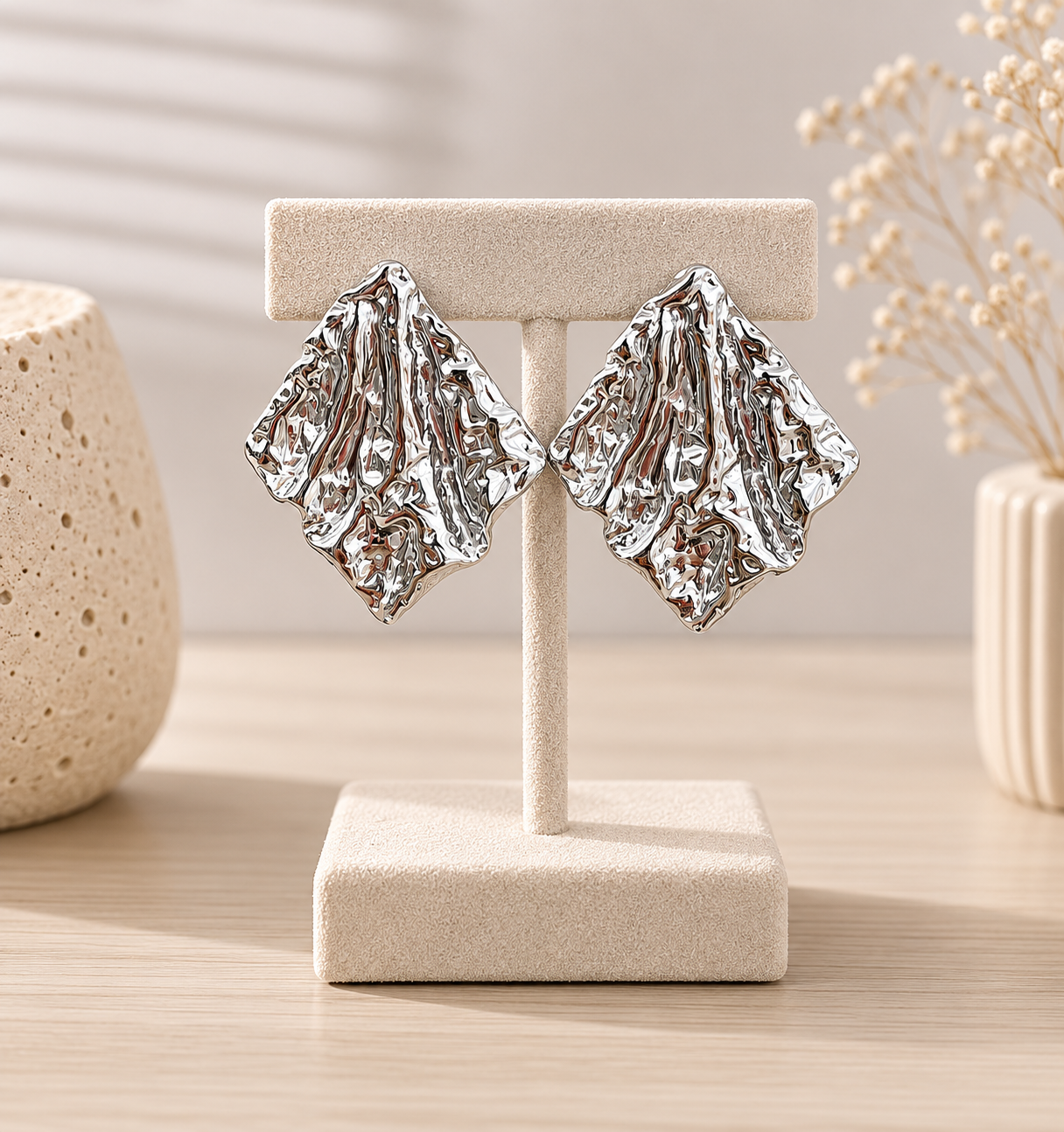 Pendientes Duna Plata