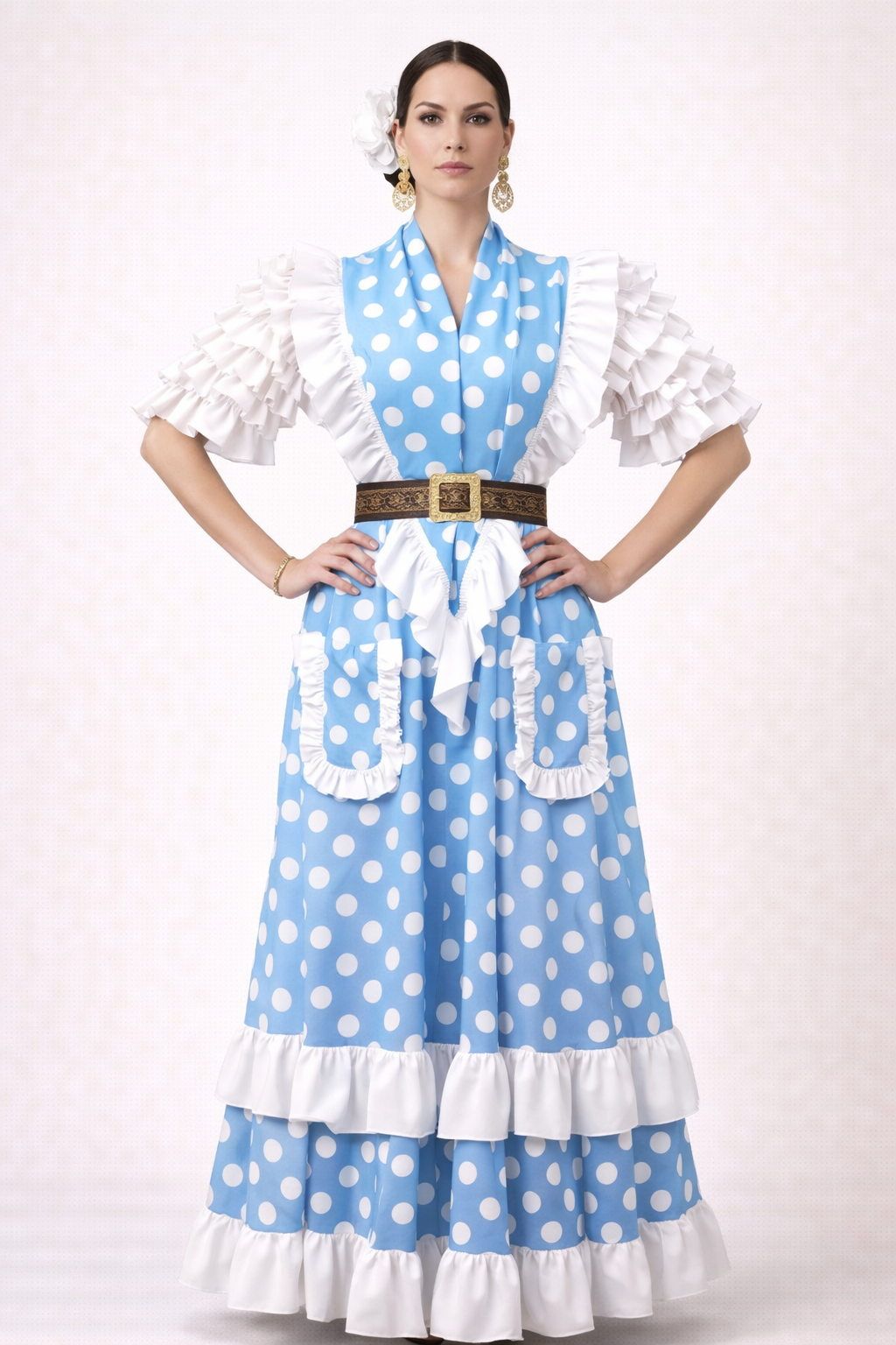 Conjunto Falda y Piquillo - Lunares