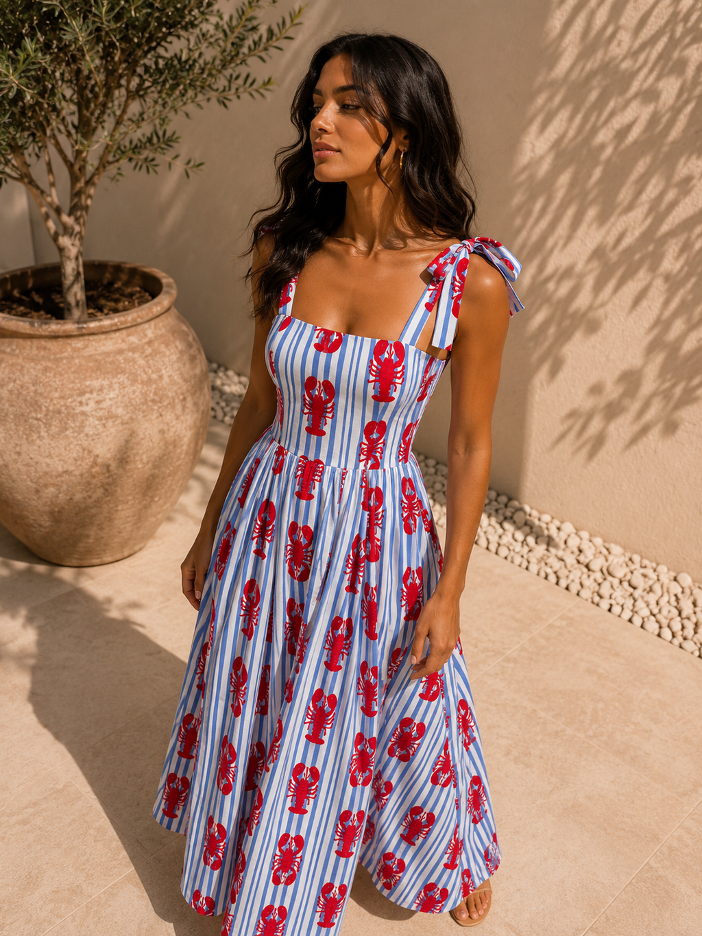 Vestido Langosta
