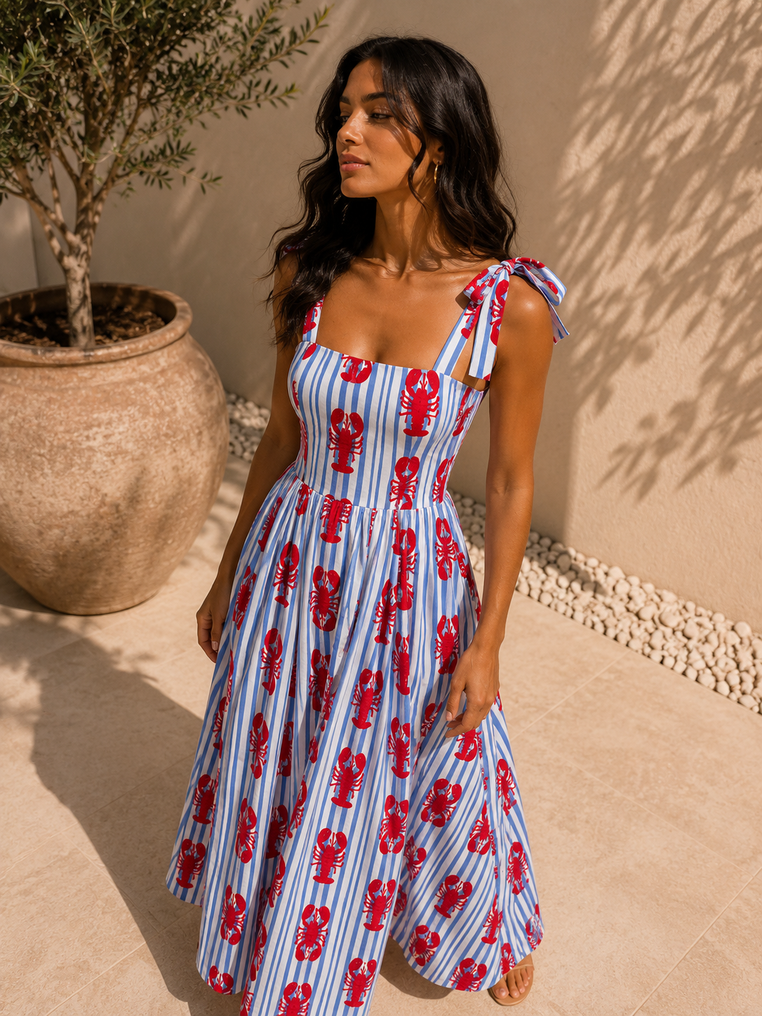 Vestido Langosta
