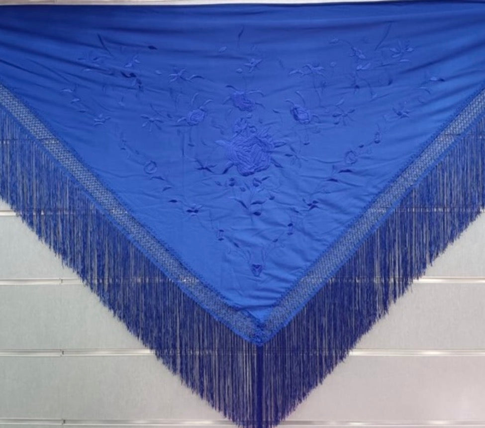 Mantoncillo Clavel Azul Eléctrico