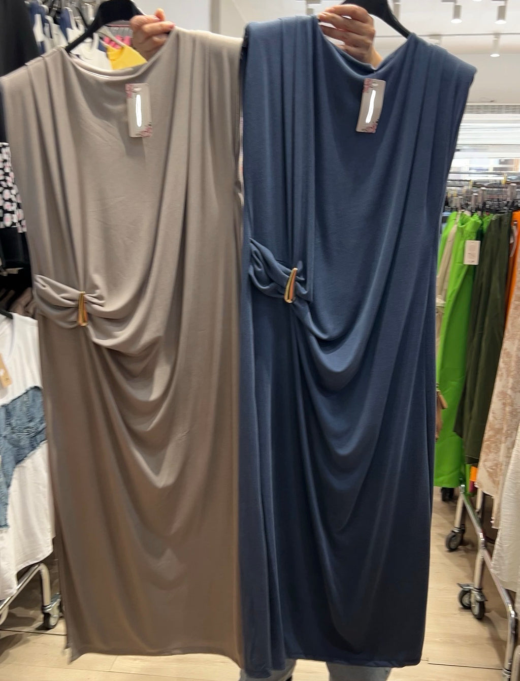 Vestido con fruncido