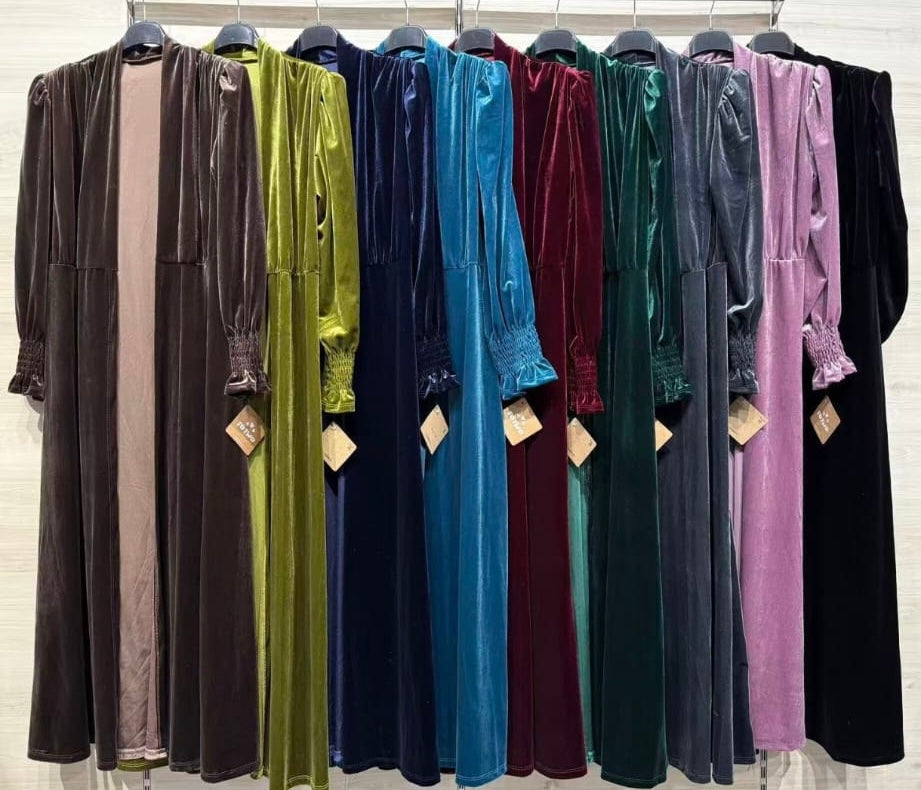 Kimono aterciopelado