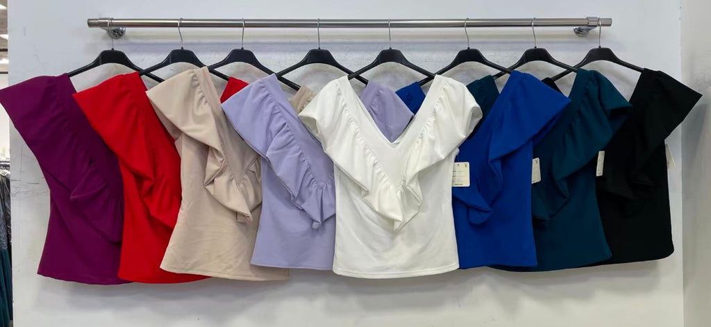 Sleeveless flamenco shirt