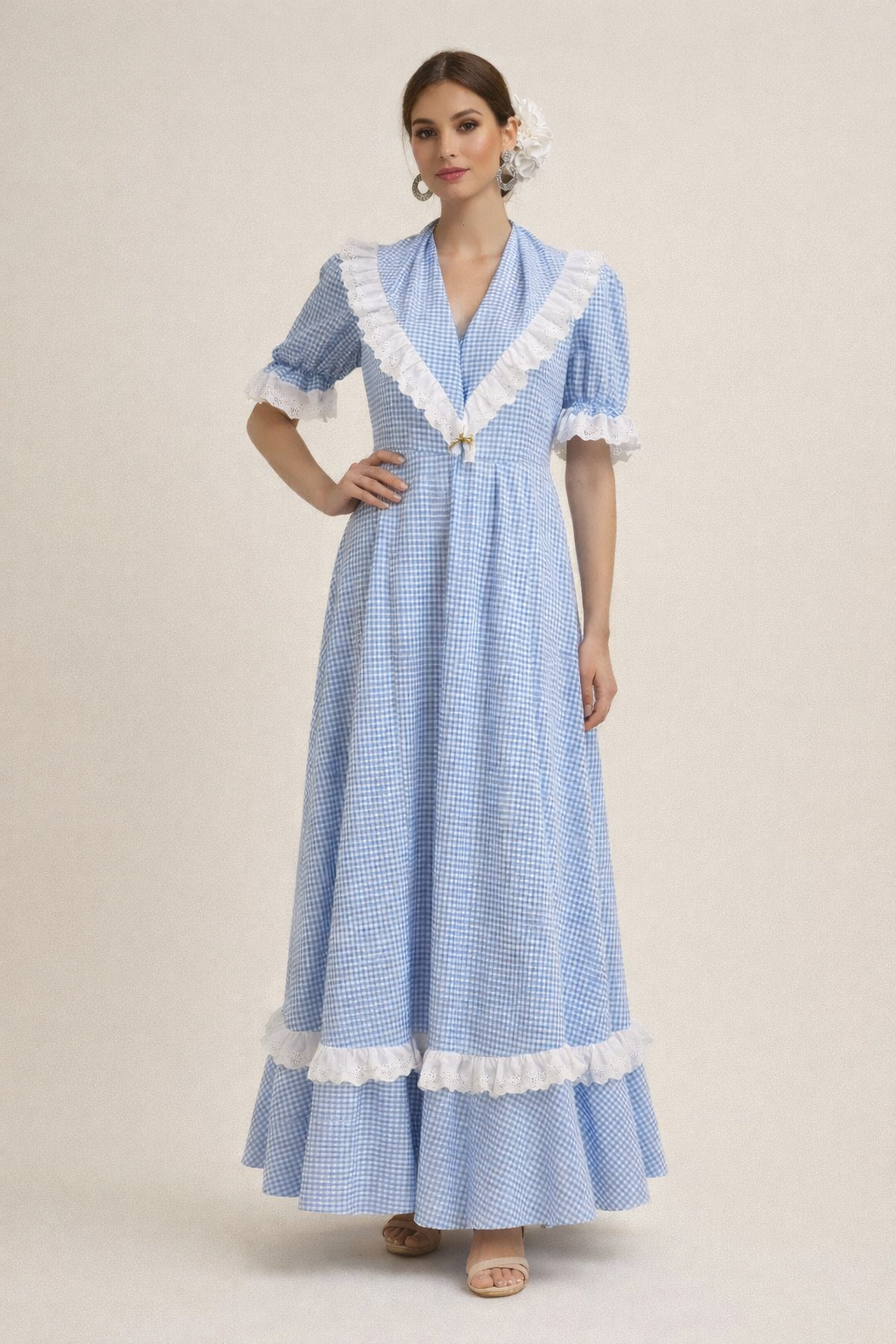 Conjunto Bata y Piquillo - Vichy