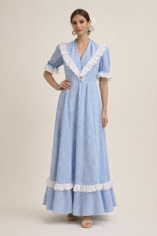 Conjunto Bata y Piquillo - Vichy