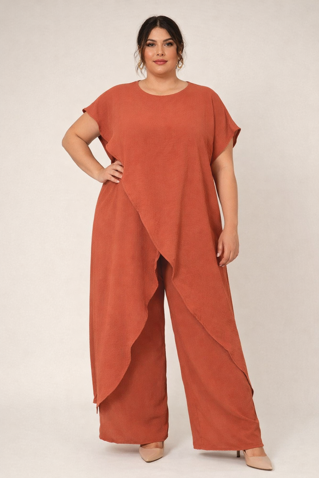 Conjunto blusón largo