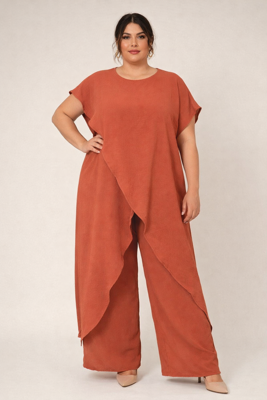 Conjunto blusón largo