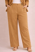 Pantalón de traje fluido