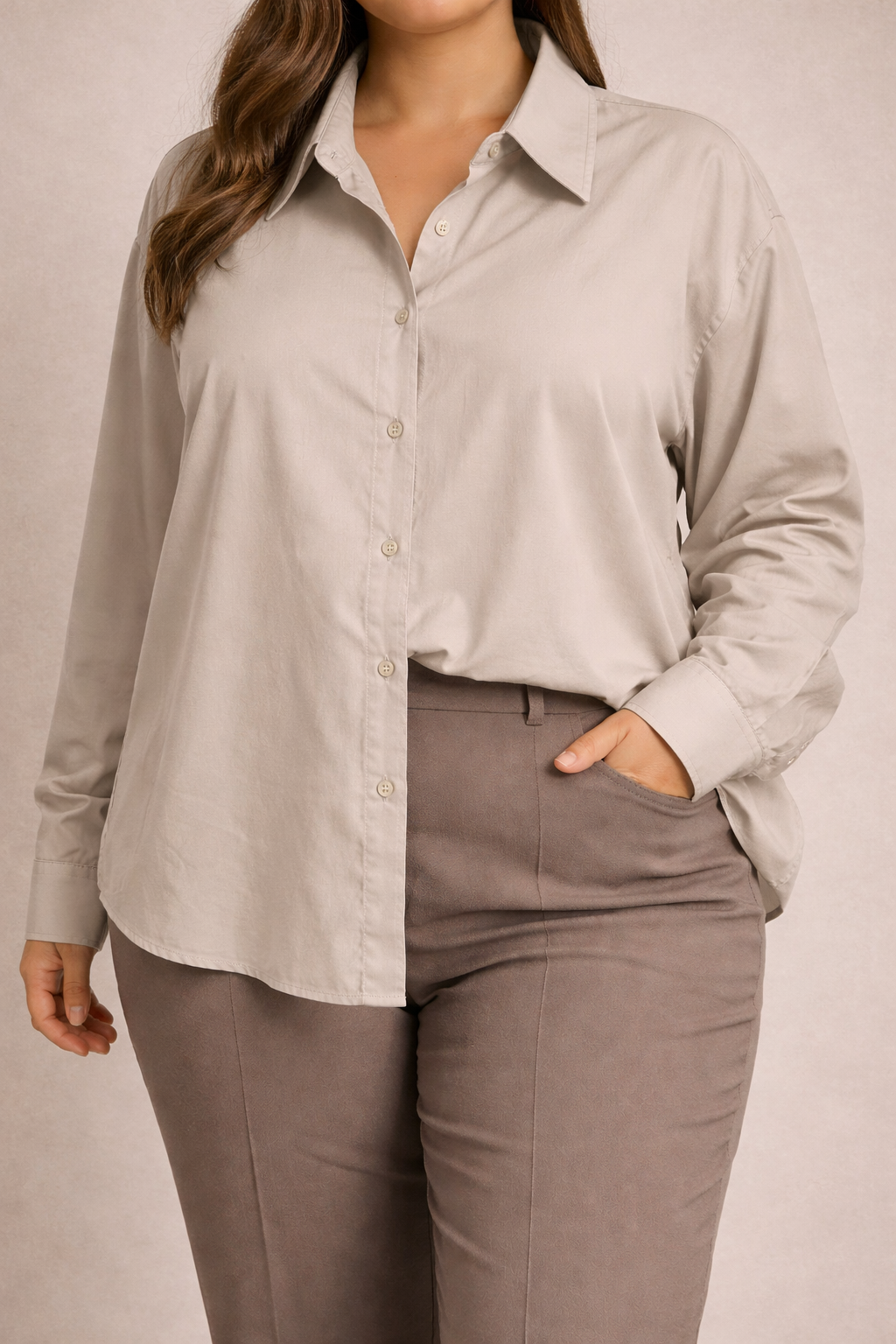 Camisa abotonada