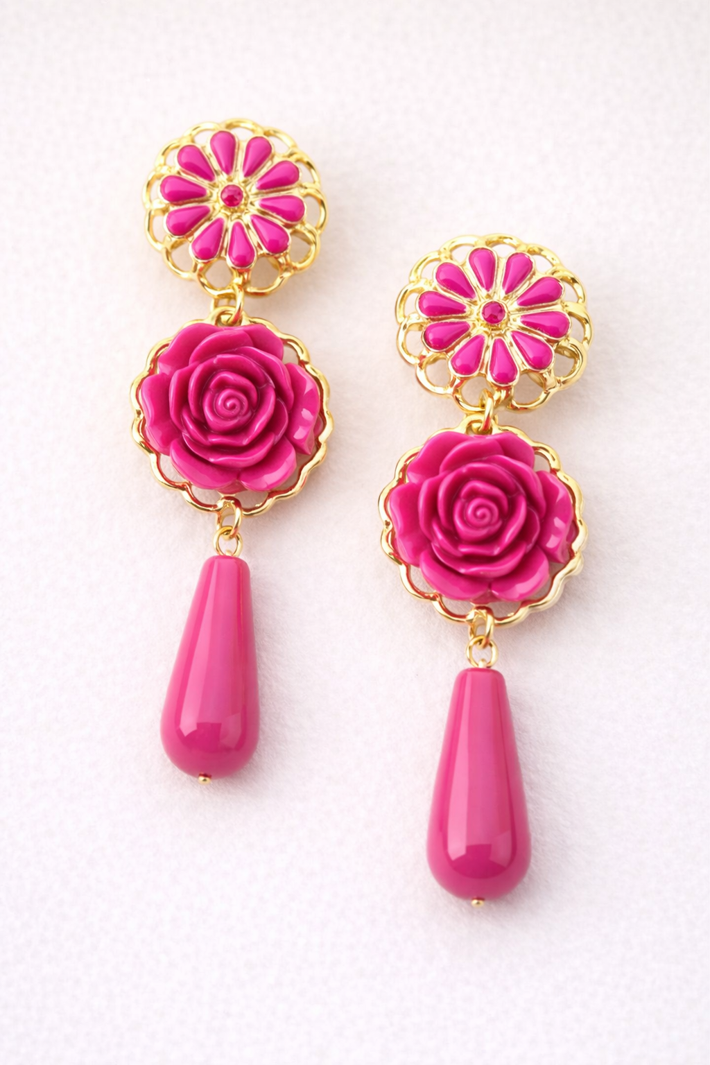 Pendientes Flora