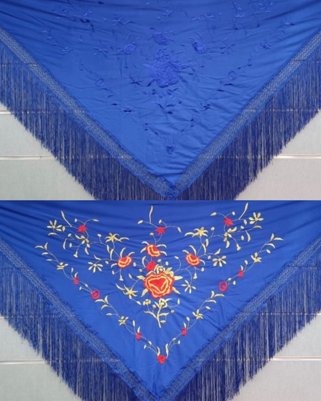 Mantoncillo Clavel Azul Eléctrico