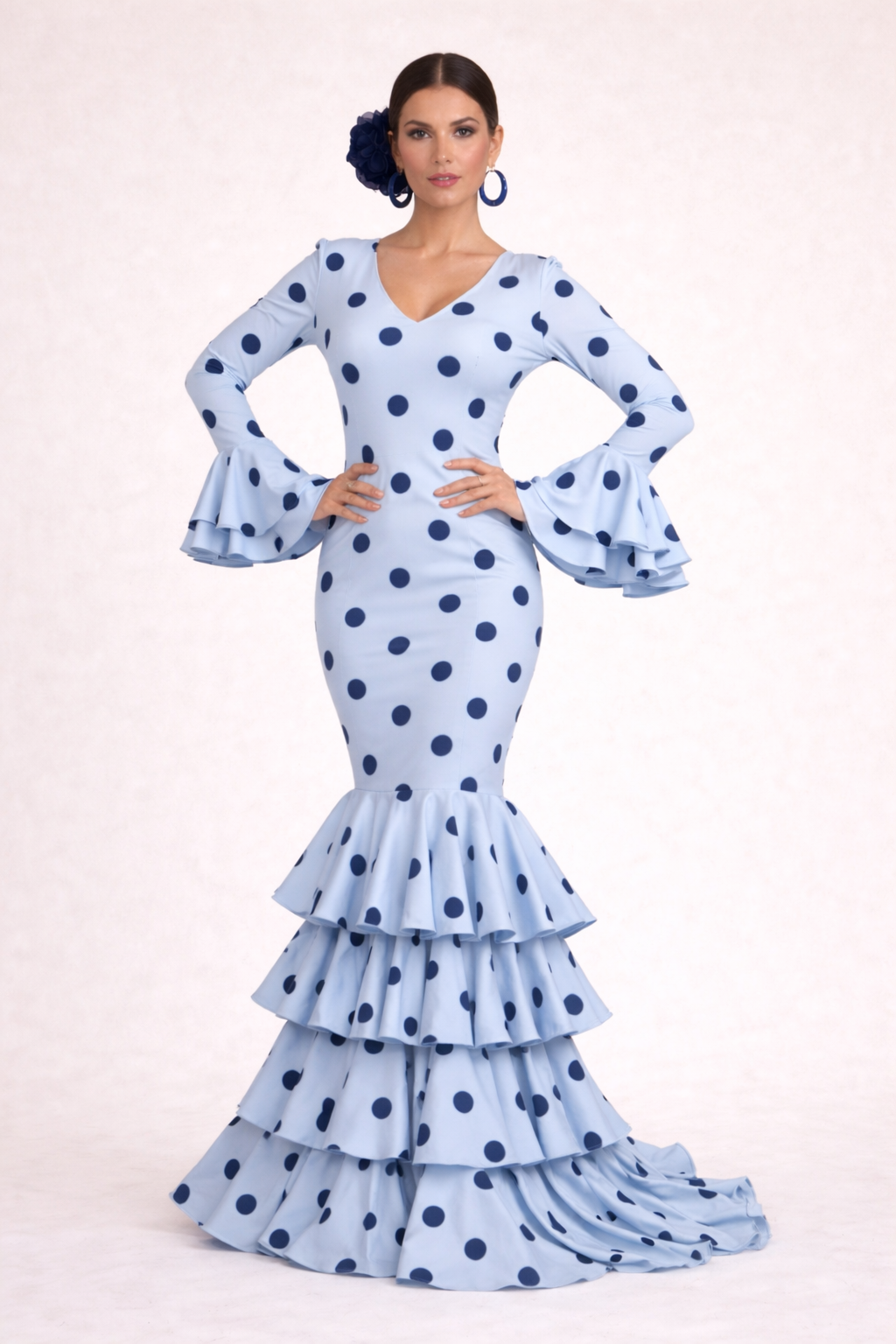 Traje Lirio lunares