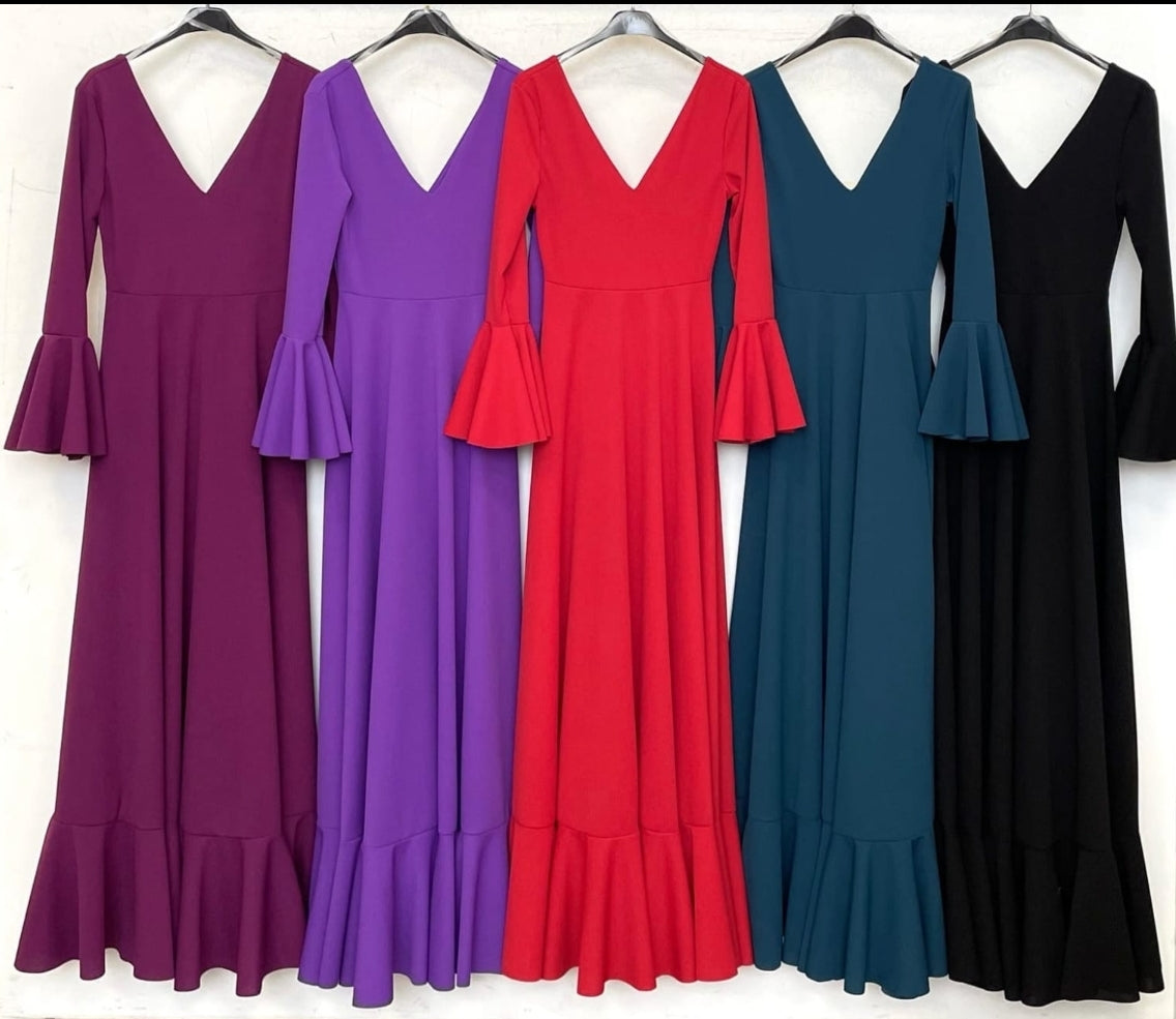 Bata flamenca Giralda (lisa)