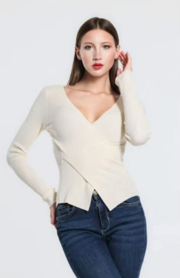 Camiseta básica abierta